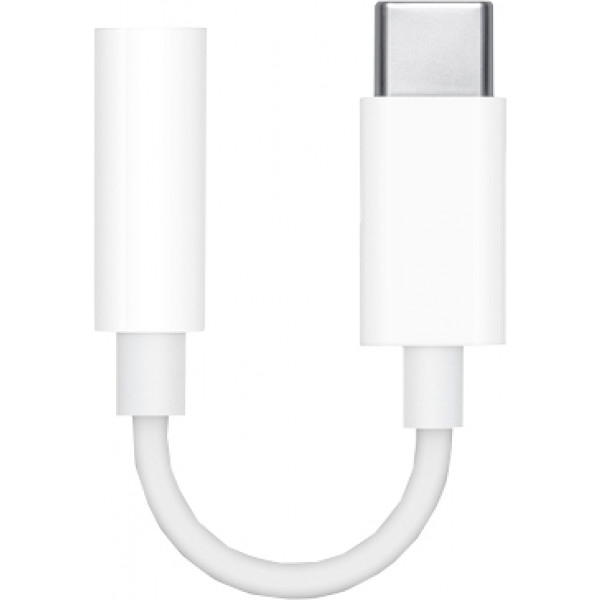 Перехідник аудіо Apple USB-C to 3.5 mm Headphone Jack Adapter (MU7E2ZM/A)
