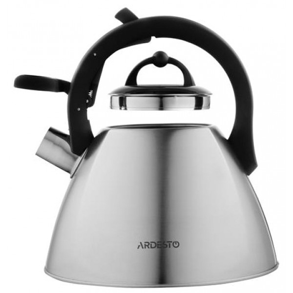 Чайник металевий Ardesto Gemini 2.5 л Grey (AR1948KS)