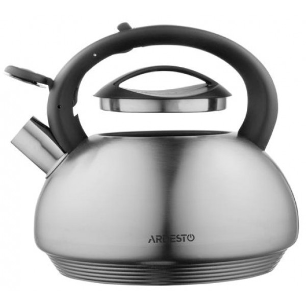 Чайник металевий Ardesto Gemini 3 л Grey (AR1950KS)