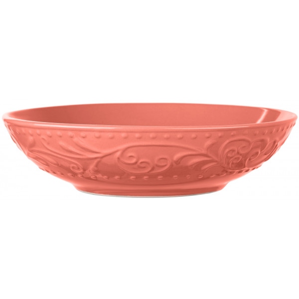 Тарілка супова Ardesto Olbia 20 см Deep Orange (AR2920OC)