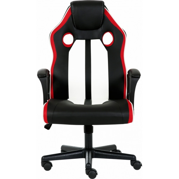 Крісло для геймерів GT Racer X-2301 Black/White/Red