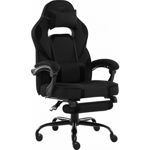 Крісло для геймерів GT Racer X-2748 Fabric Black Suede