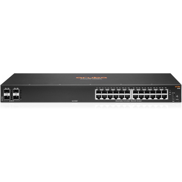 Коммутатор локальної мережі (Switch) Aruba 24G 4SFP+/6100 (JL678A)