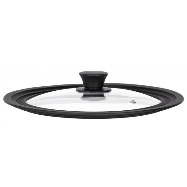 Кришка для посуду Ardesto Black Mars Smart 24/26/28 см (AR2428UL)