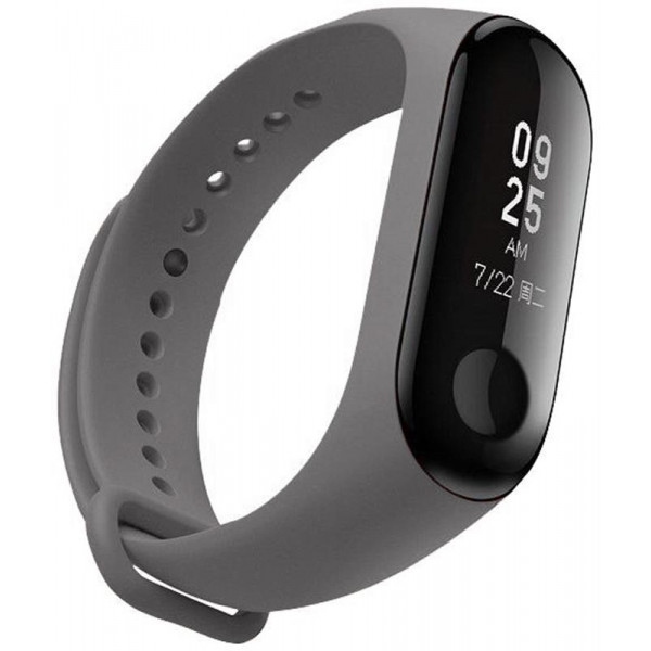 Ремінець для фітнес-браслету Armorstandart for Xiaomi Mi Band 4/3 Dark Grey (ARM52157)