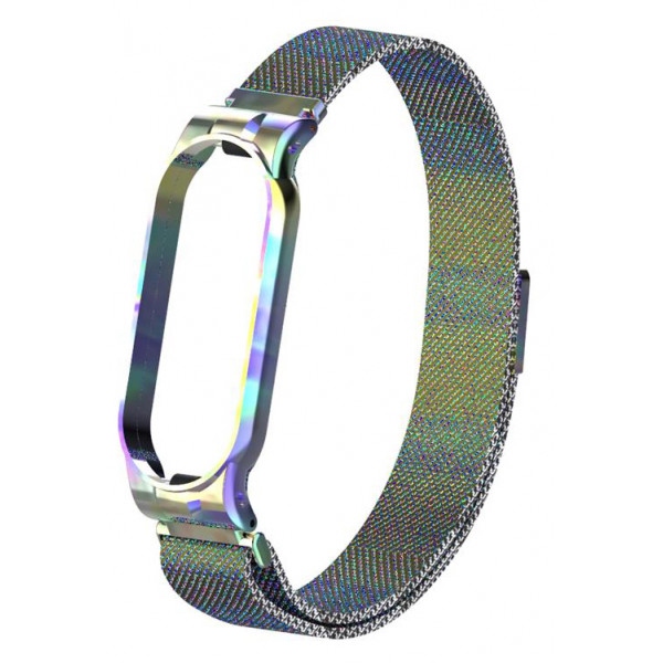Ремінець для фітнес-браслету Armorstandart Milanese Magnetic Band for Xiaomi Mi Band 5 Rainbow (ARM56851)