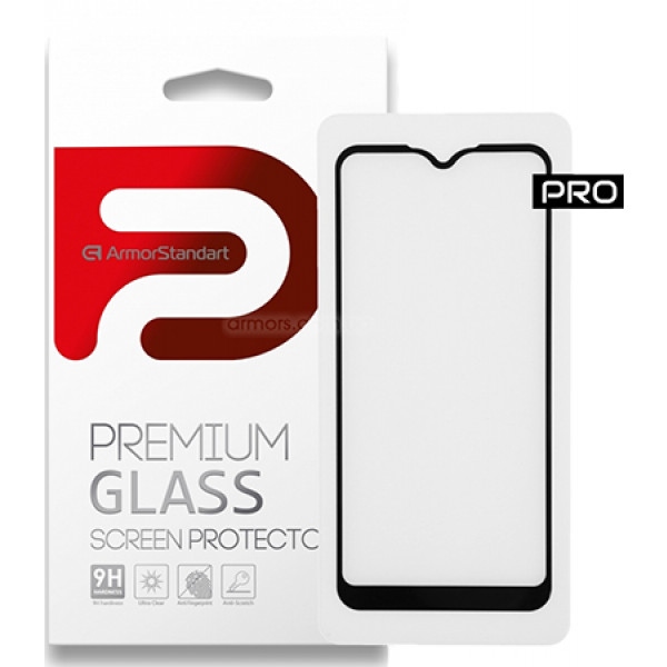 Захисне скло для смартфону Armorstandart Pro for Samsung A01 (A015) Black (ARM56205-GPR-BK)