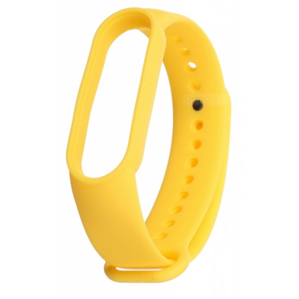 Ремінець для фітнес-браслету Armorstandart Xiaomi Mi Band 5 Yellow (ARM57007)