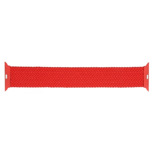 Ремінець для смарт-годинника Armorstandart Braided Solo Loop for Apple Watch 38mm/40mm/41mm Red Size 2 (ARM58069)