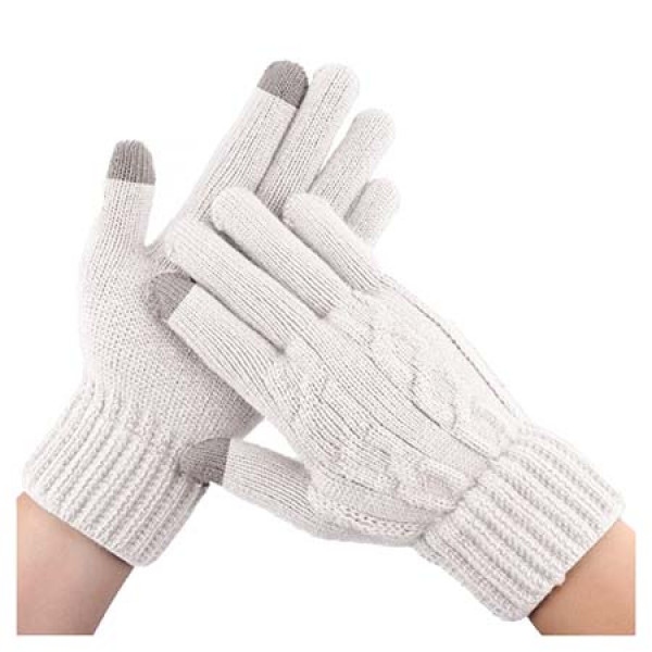Рукавички для сенсорних екранів Armorstandart Rope White (ARM59877)