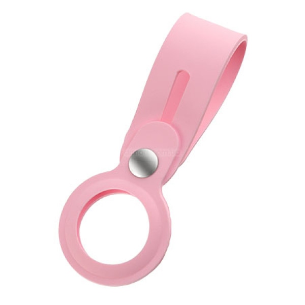 Чохол для бездротового маяка Armorstandart for AirTag Silicone Loop with Button Pink (ARM59157)