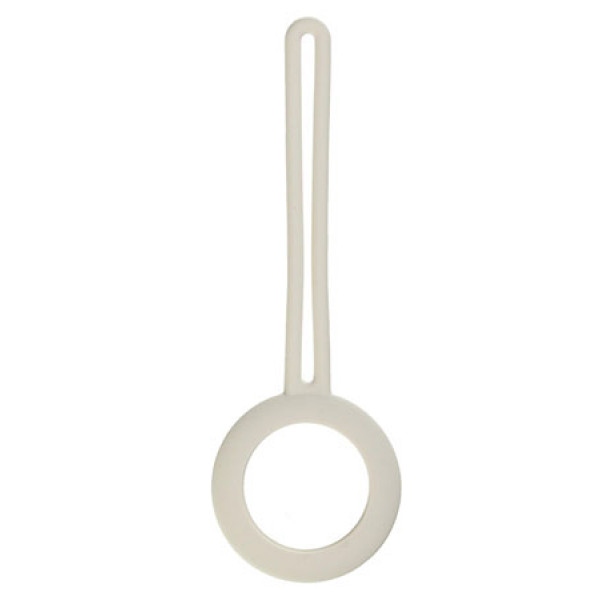 Чохол для бездротового маяка Armorstandart for AirTag Silicone Long Loop Open White (ARM59282)