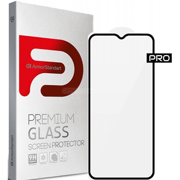 Захисне скло для смартфону Armorstandart Pro for Vivo Y33s Black (ARM61011)
