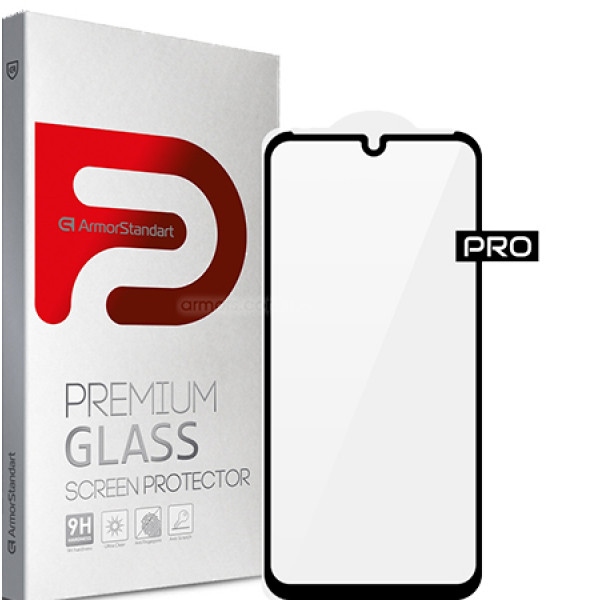 Захисне скло для смартфону Armorstandart Pro for ZTE Blade A51 lite Black (ARM61016)