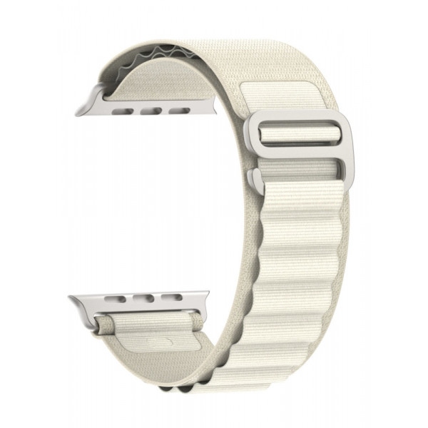 Ремінець для смарт-годинника Armorstandart Alpina Band for Apple Watch 38mm/40mm/41mm Starlight (ARM64974)