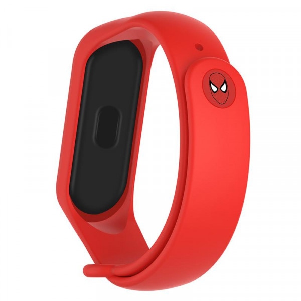Ремінець для фітнес-браслету Armorstandart Superhero Edition for Xiaomi Mi Band 4/3 Spider Man Red (ARM55063)