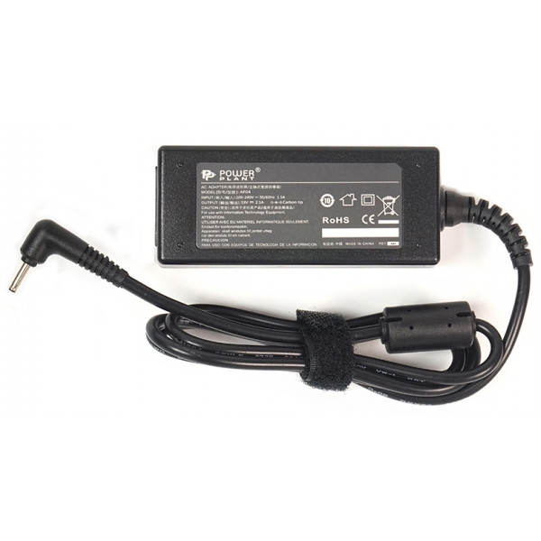 Зарядний пристрій для ноутбука PowerPlant Asus 220V 19V 40W 2.1A (AS40F2507)