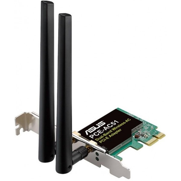 Адаптер мережі WiFi
 Asus PCE-AC51