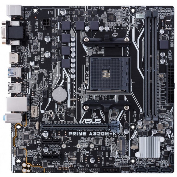 Материнська плата Asus PRIME A320M-K