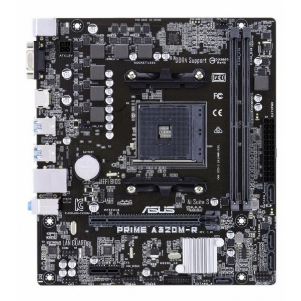 Материнська плата Asus PRIME A320M-R-SI