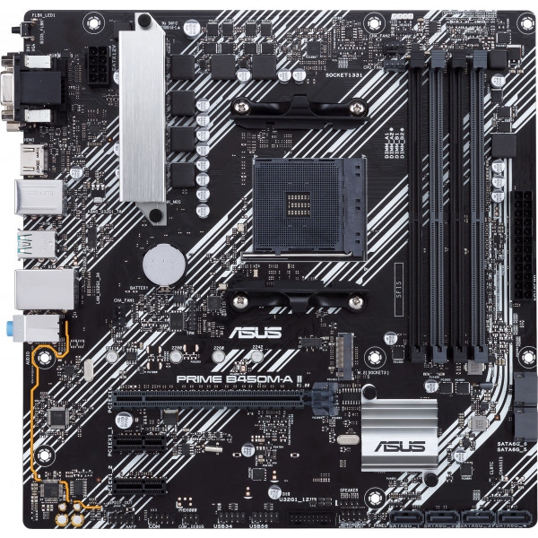 Материнська плата Asus Prime B450M-A II