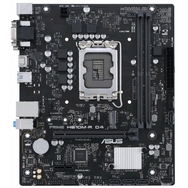 Материнська плата Asus PRIME H610M-R D4-SI