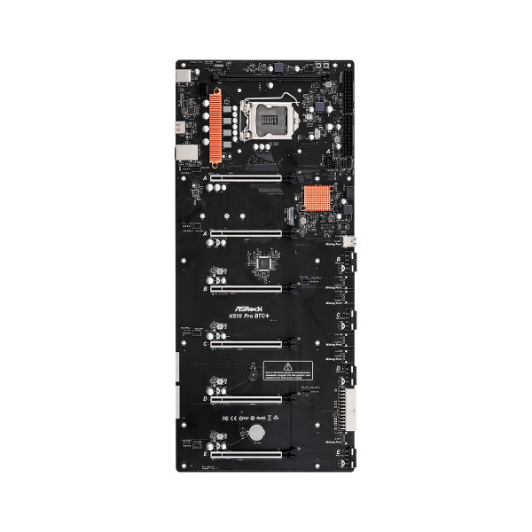Материнська плата ASRock H510 PRO BTC+