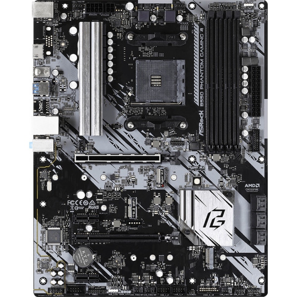 Материнська плата ASRock AMD AM4 B550 4DDR4 2PCIex16 2M.2 HDMI (B550 Phantom Gaming 4)