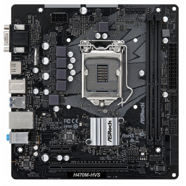 Материнська плата ASRock H470M-HVS