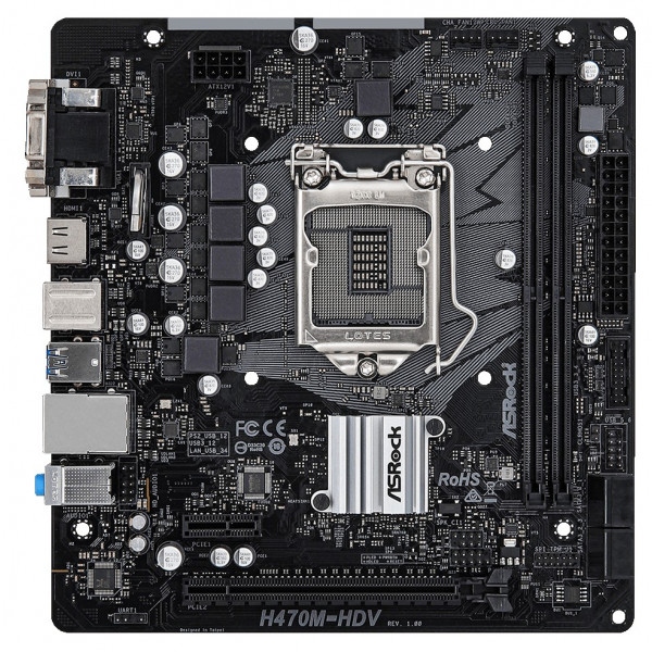 Материнська плата ASRock H470M-HDV