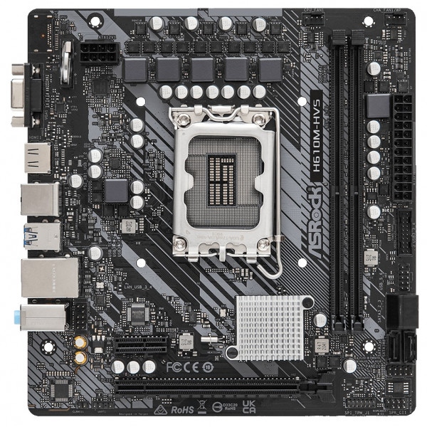 Материнська плата ASRock H610M-HVS