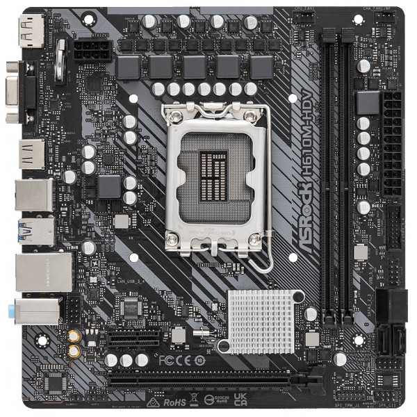 Материнська плата ASRock H610M-HDV
