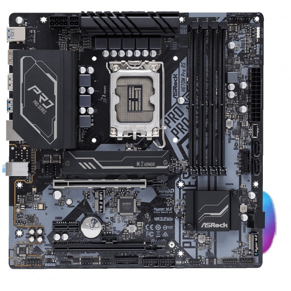 Материнська плата ASRock H670M PRO RS