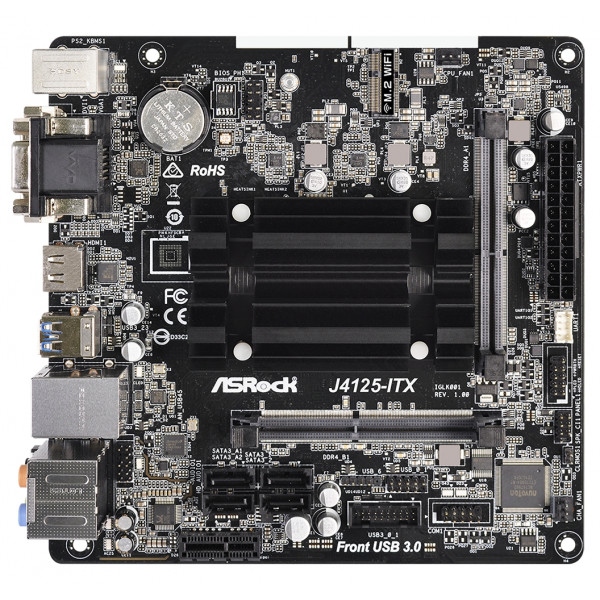 Материнська плата ASRock J4125-ITX