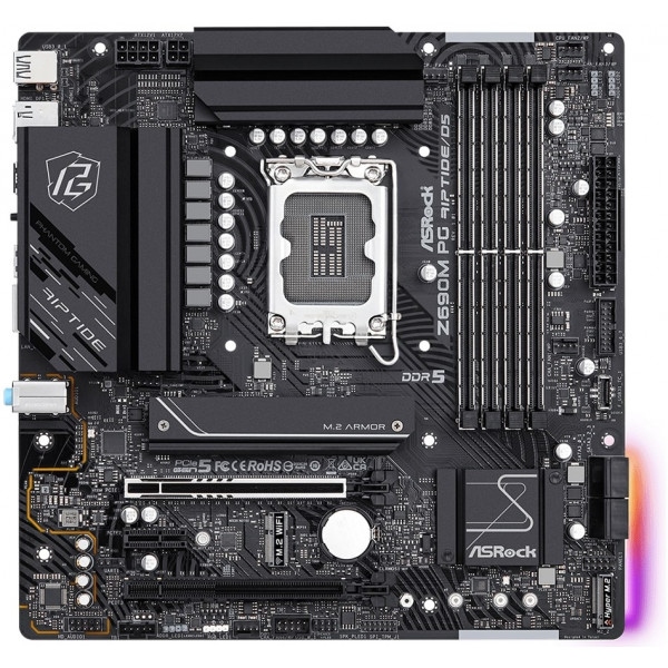 Материнська плата ASRock Z690M PG RIPTIDE D5
