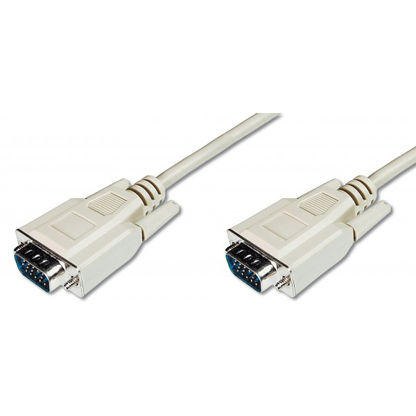 Кабель VGA Assmann VGA (HDDB15M/M) 3.0m White (AK-310100-030-E)
