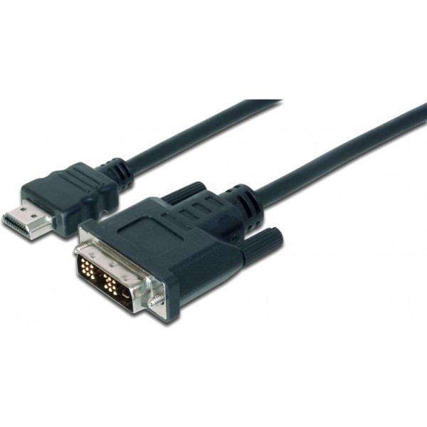 Кабель HDMI Assmann HDMI to DVI 18+1pin M 2.0 m (AK-330300-020-S)