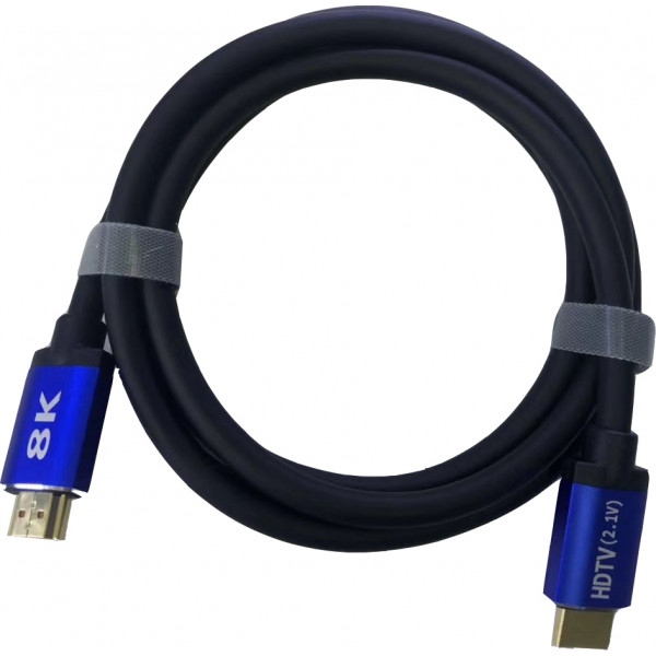 Кабель HDMI Atcom HDMI-HDMI V.2.1 Real 8K 2m Black (88888)