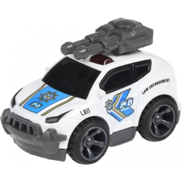 Автотранспорт Same Toy Mini Metal Гоночний Позашляховик Білий (SQ90651-3Ut-2)