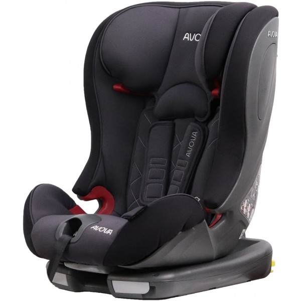 Автокрісло Avova Sperling-Fix i-Size Grey & Black