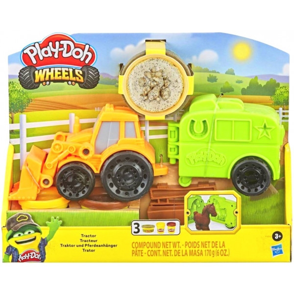 Набори для ліплення Hasbro Play-Doh Трактор (F1012)