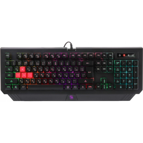 Клавіатура дротова ігрова A4tech B120N Bloody (Black)