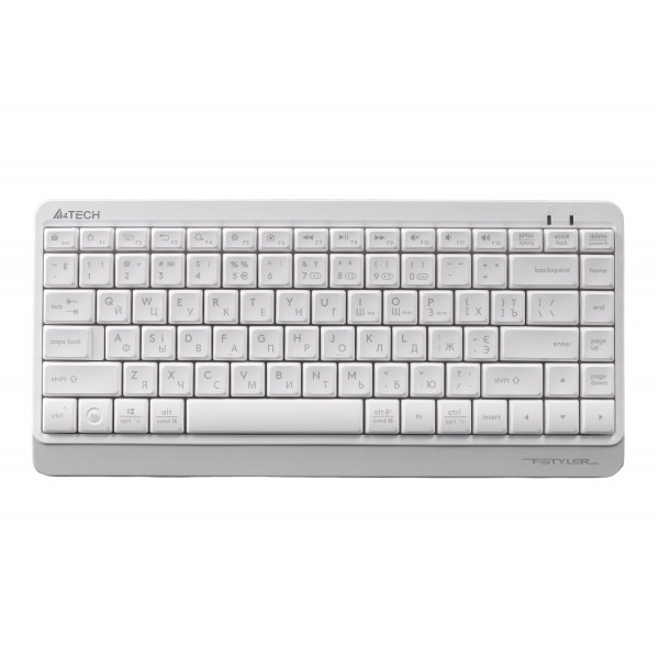 Клавіатура бездротова A4tech FBK11 White
