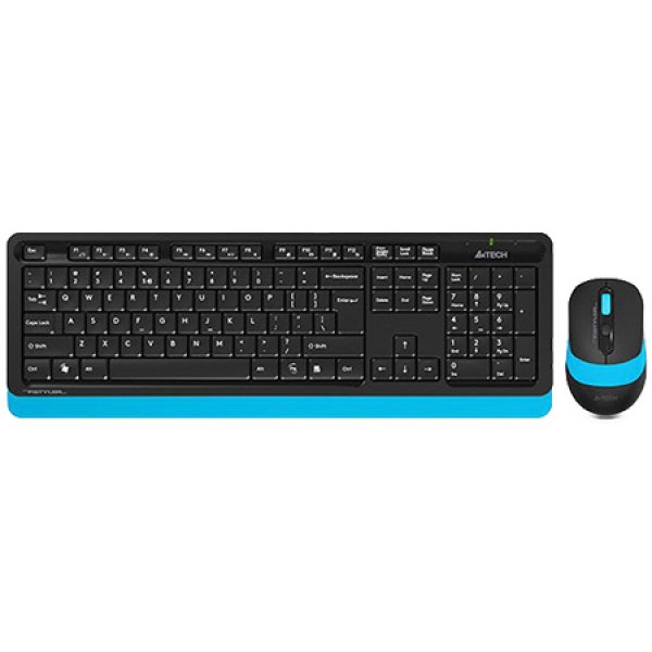 Клавіатура + миша бездротова A4tech FG1010S Blue