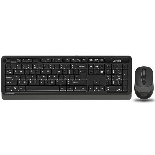 Клавіатура + миша бездротова A4tech FG1010S Grey