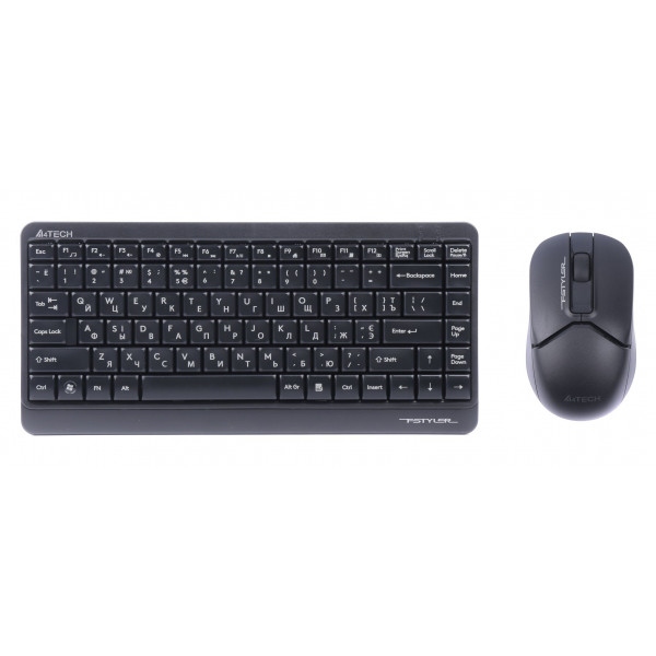 Клавіатура + миша бездротова A4tech FG1112S Black