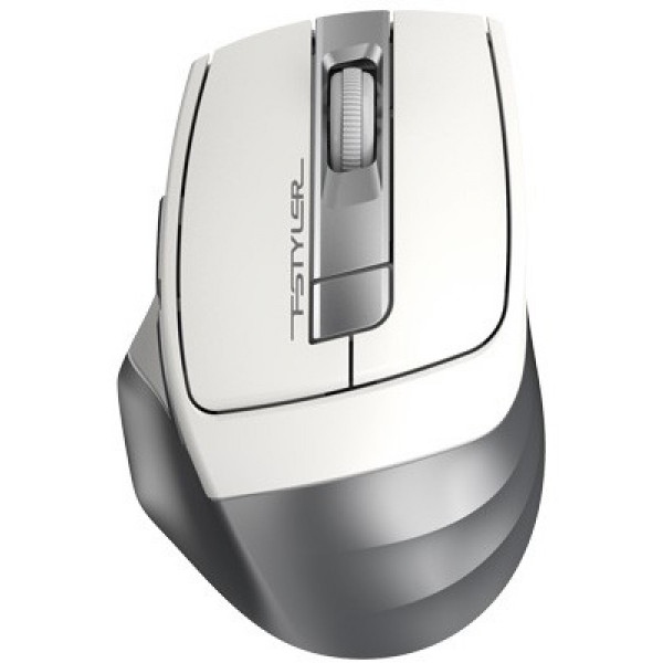 Миша бездротова A4tech FG35 (Silver-White)