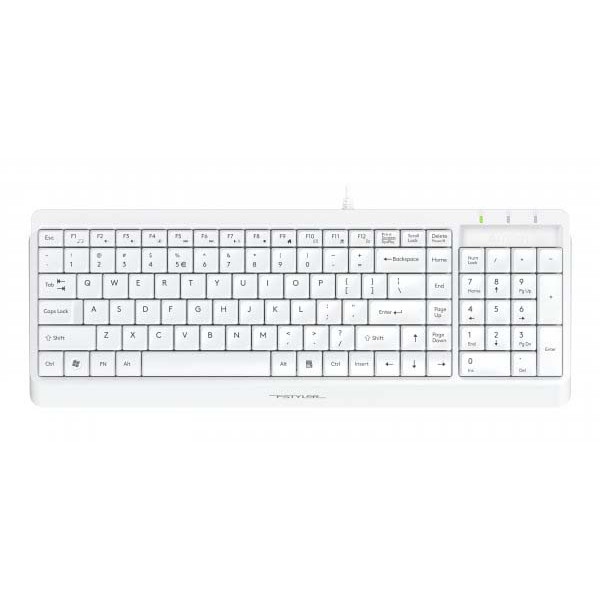 Клавіатура дротова A4tech FK15 (White)