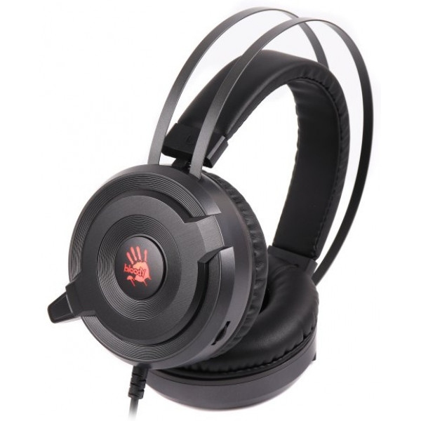 Гарнітура дротова ігрова A4tech G520S Bloody (Grey)