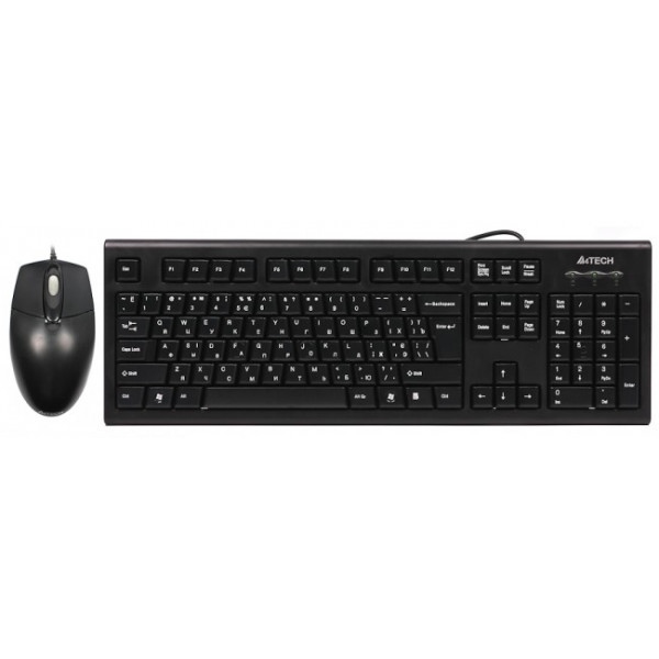 Клавіатура+миша A4tech KRS-8572 Black